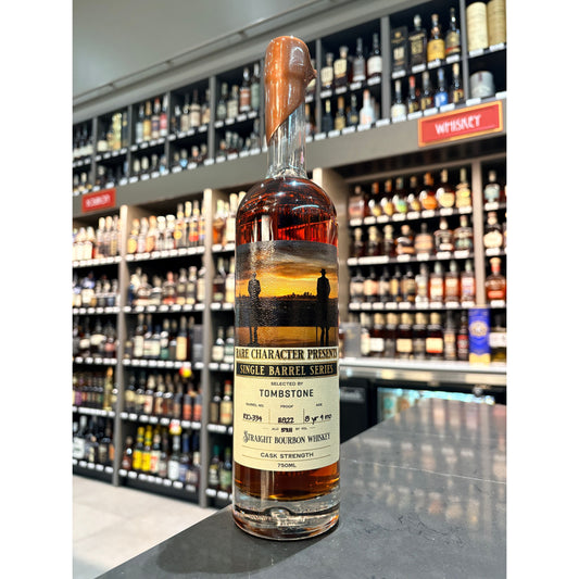 Rare Character Single Barrel Selected By Tombstone Rio 334 Straight Bourbon Whiskey