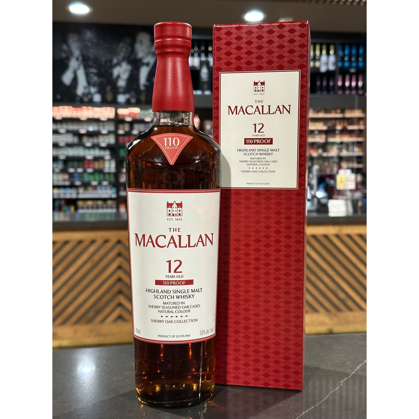 The Macallan 12 Sherry Oak Casks 110 Proof