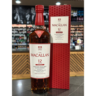 The Macallan 12 Sherry Oak Casks 110 Proof