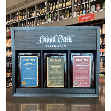 Blood Oath Trilogy Pact No 7-8-9 Bourbon Whiskey 3-Pack