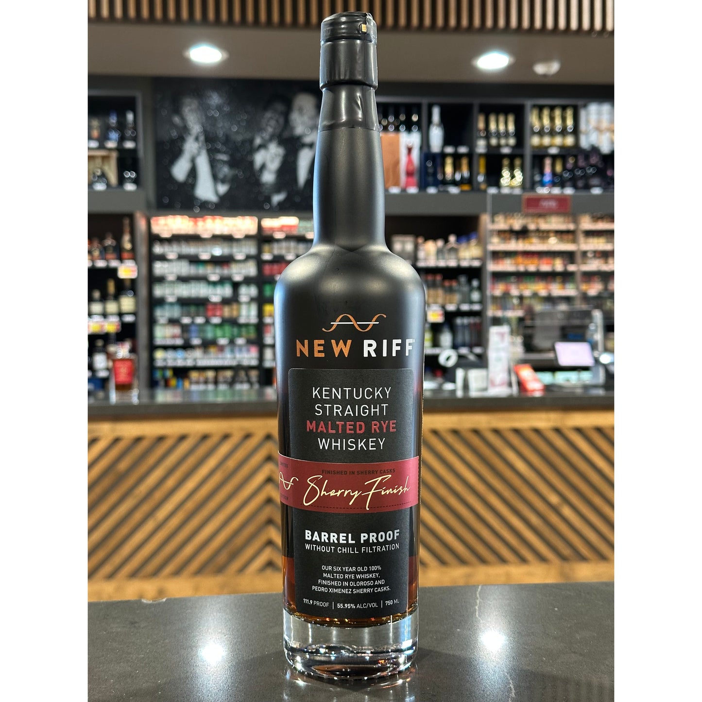 New Riff Kentucky Straight Malted Rye Whiskey Sherry Finished