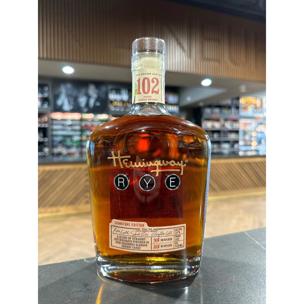 HEMINGWAY | RYE WHISKEY – Liquor Lineup