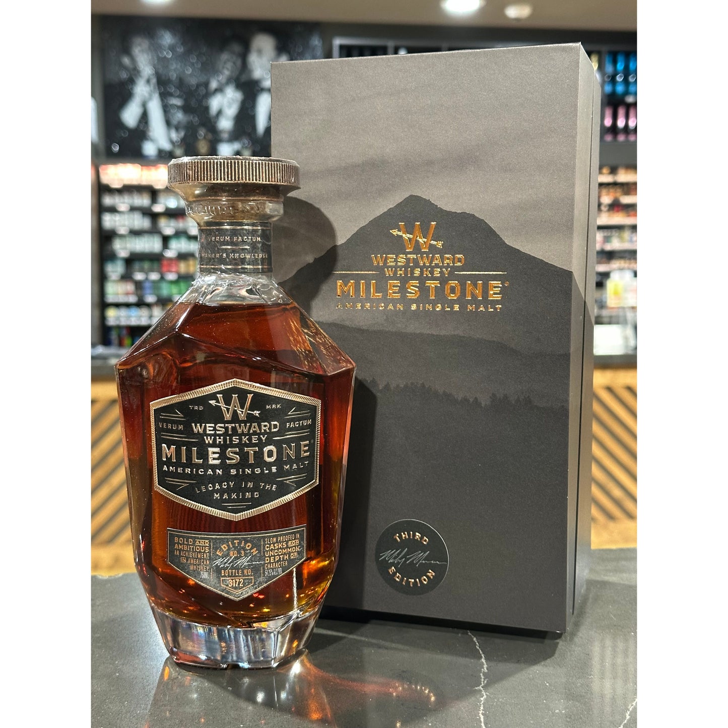 Westward Milestone Third Edition American Single Malt Whiskey