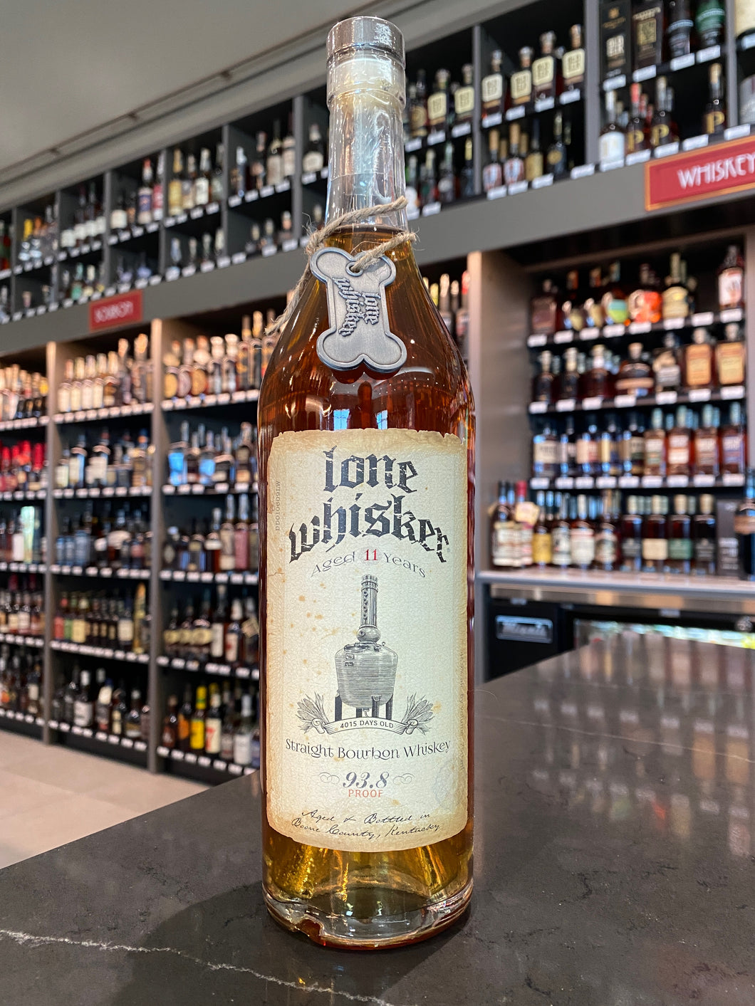 Lone Whisker Straight Bourbon Whiskey Aged 11 Years