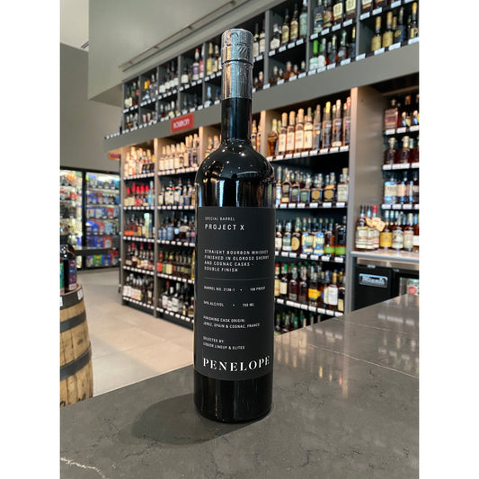 Penelope Bourbon Project X Liquor Lineup X Elites Cognac & Jerez Casks