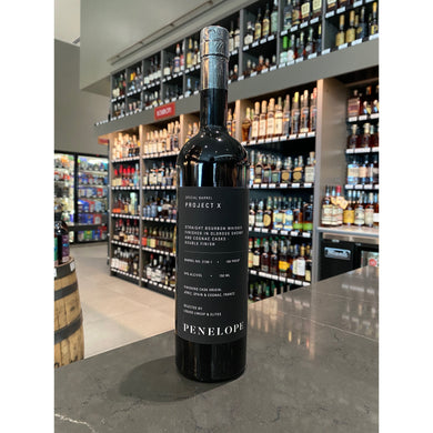 Penelope Bourbon Project X Liquor Lineup X Elites Cognac & Jerez Casks