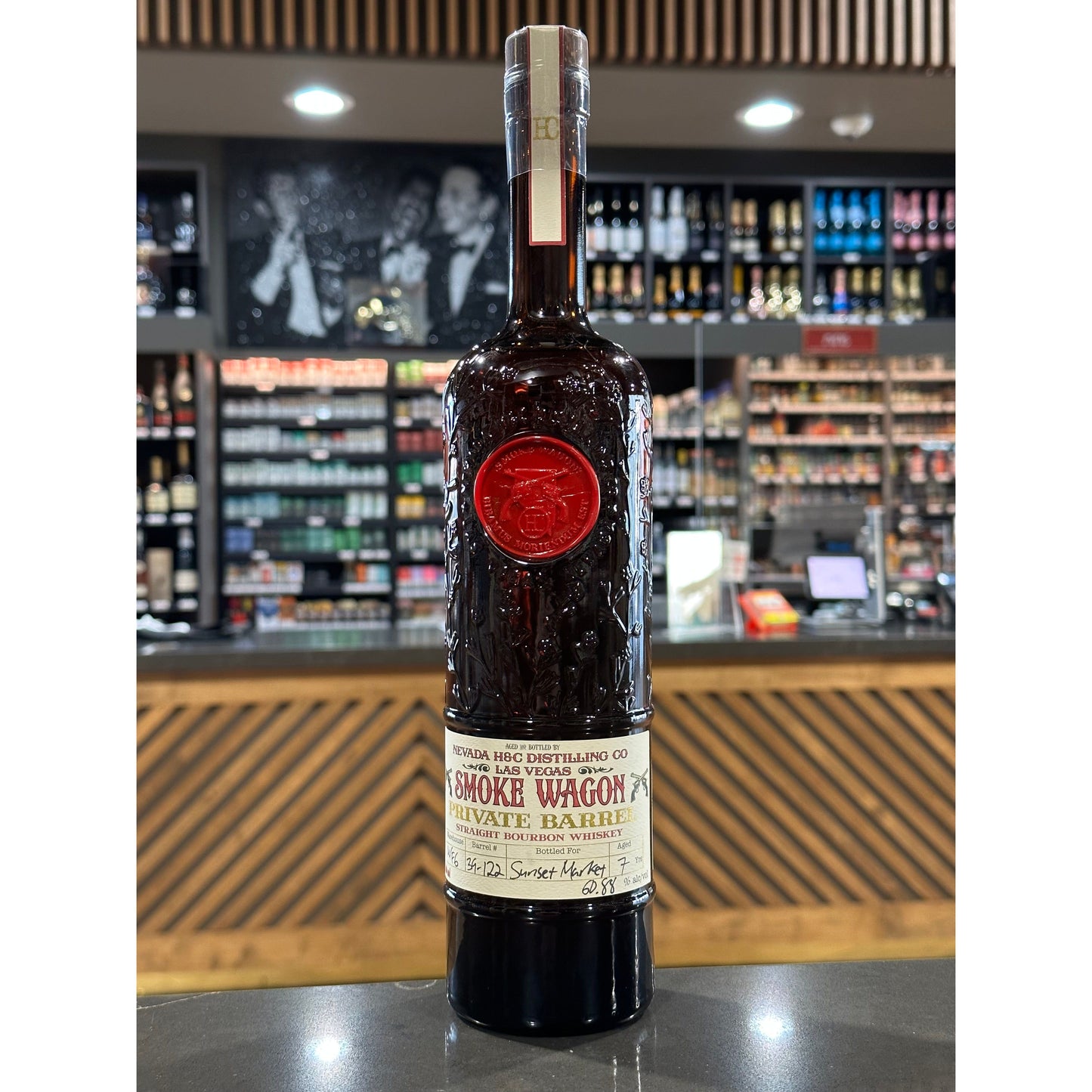 SMOKE WAGON | LIQUOR LINEUP / SUNSET MARKET COLLABORATION / PRIVATE BARREL STRAIGHT BOURBON