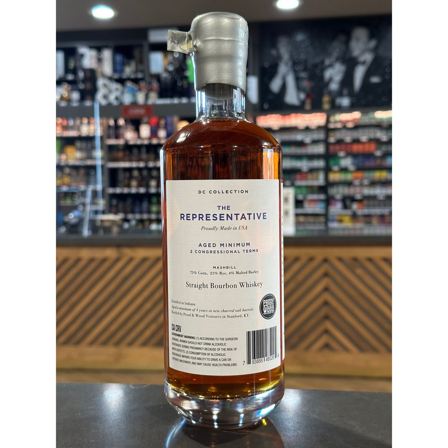 THE REPRESENTATIVE | STRAIGHT BOURBON WHISKEY | LIQUOR LINEUP PRIVATE BARREL