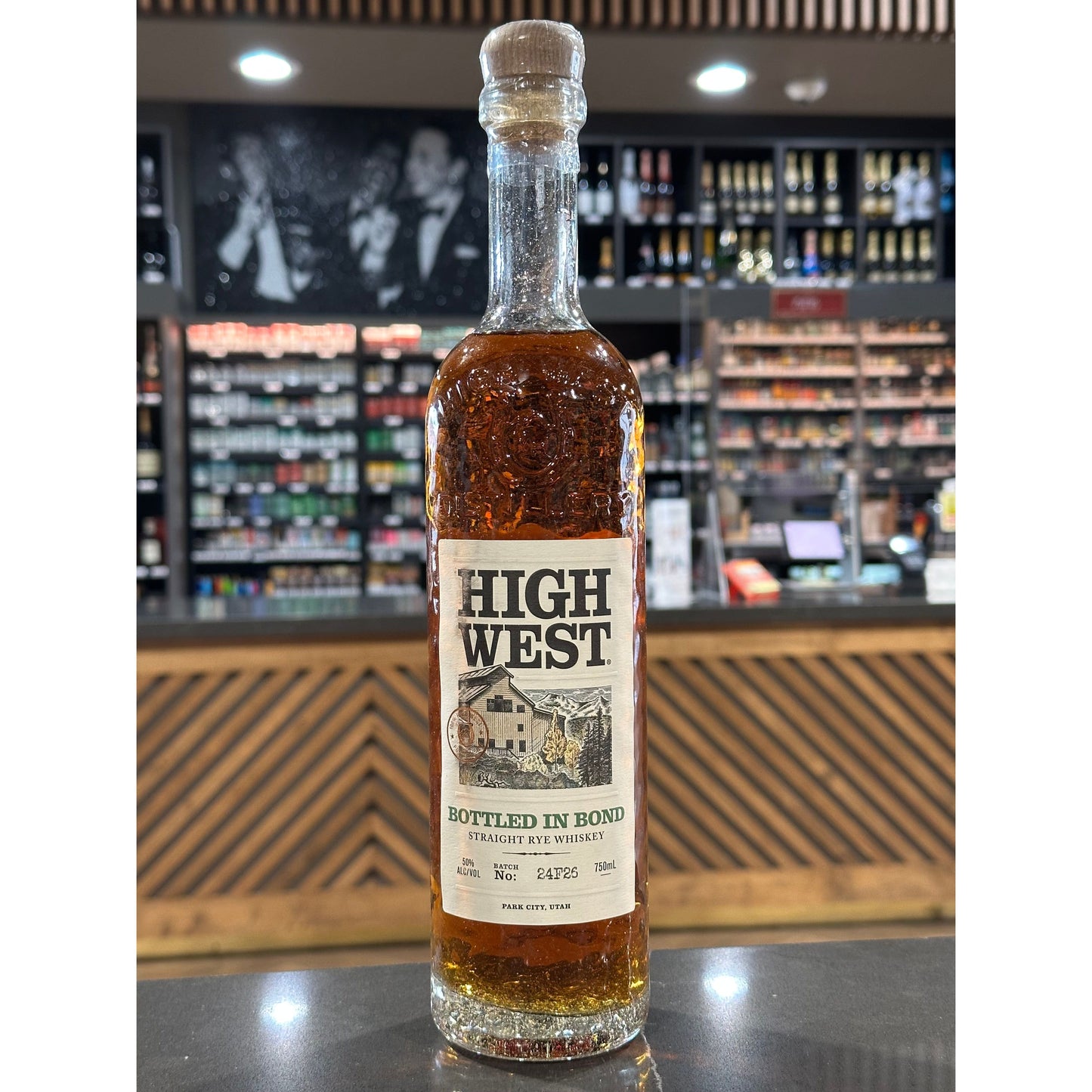 High West Bottled in Bond Straight Rye Whiskey