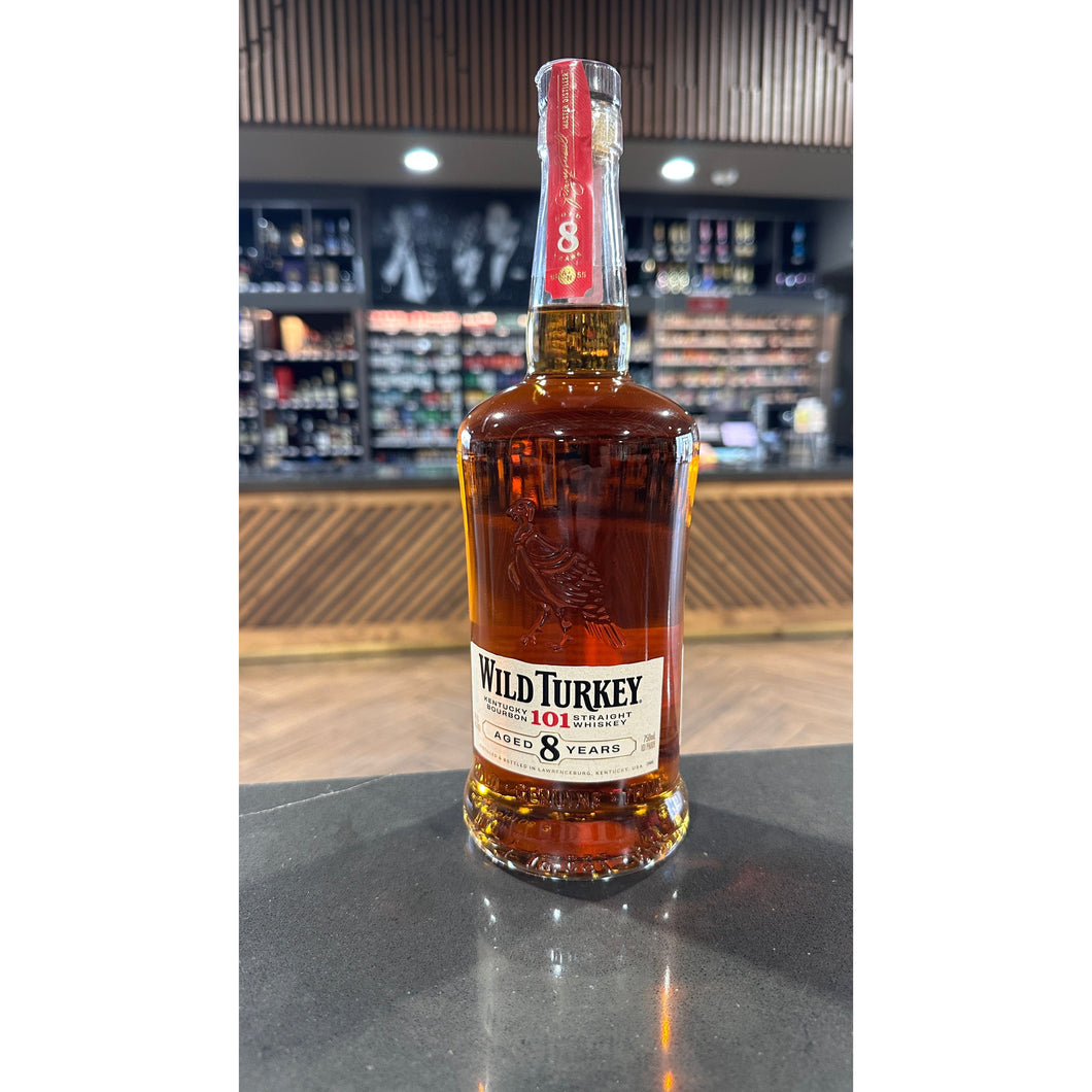 Wild Turkey Kentucky Straight Bourbon Whiskey Aged 8 Years
