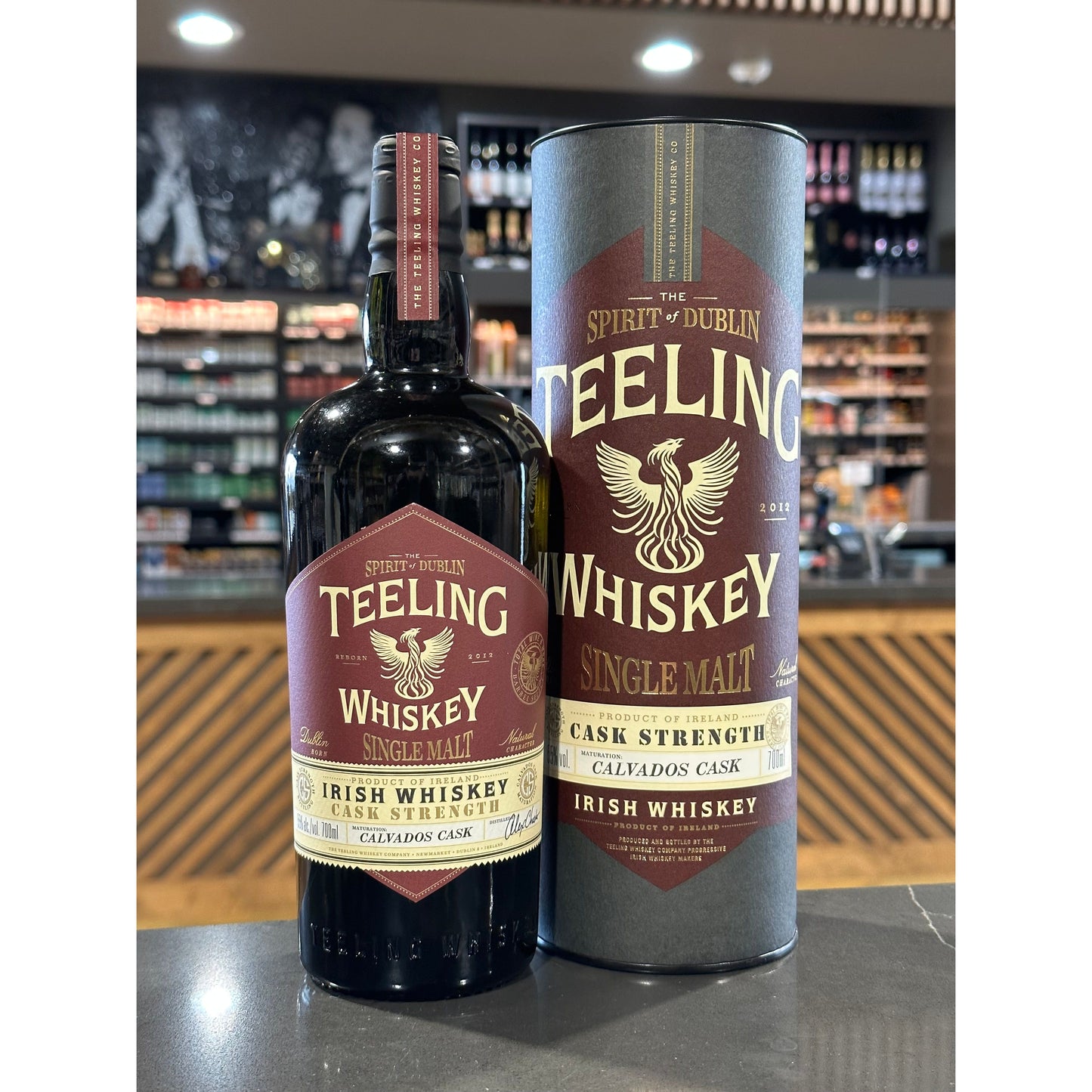 TEELING | SINGLE MALT | CASK STRENGTH | CALVADOS CASK | IRISH | WHISKEY