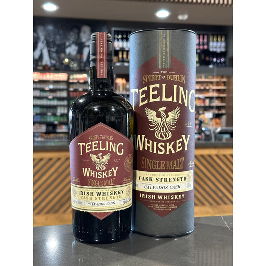 TEELING | SINGLE MALT | CASK STRENGTH | CALVADOS CASK | IRISH | WHISKEY