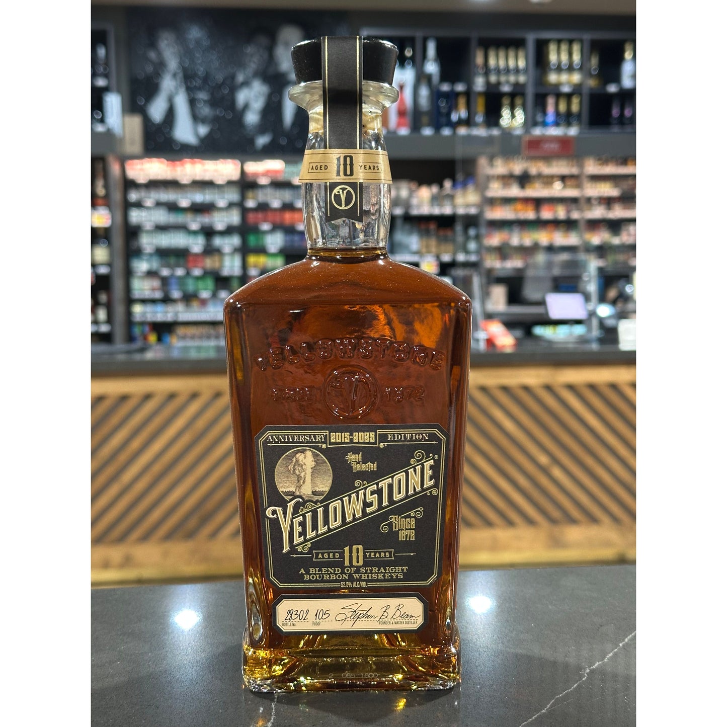 Yellow Stone 10 Year Anniversary Edition 2025 Bourbon Whiskey