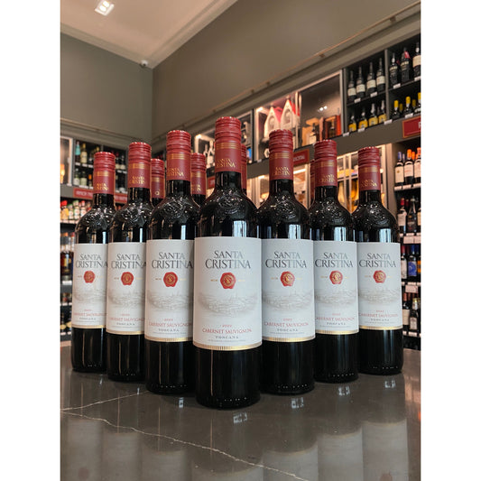 Santa Christina Cabernet Sauvignon Toscana 2022 Case of 12 Bottles
