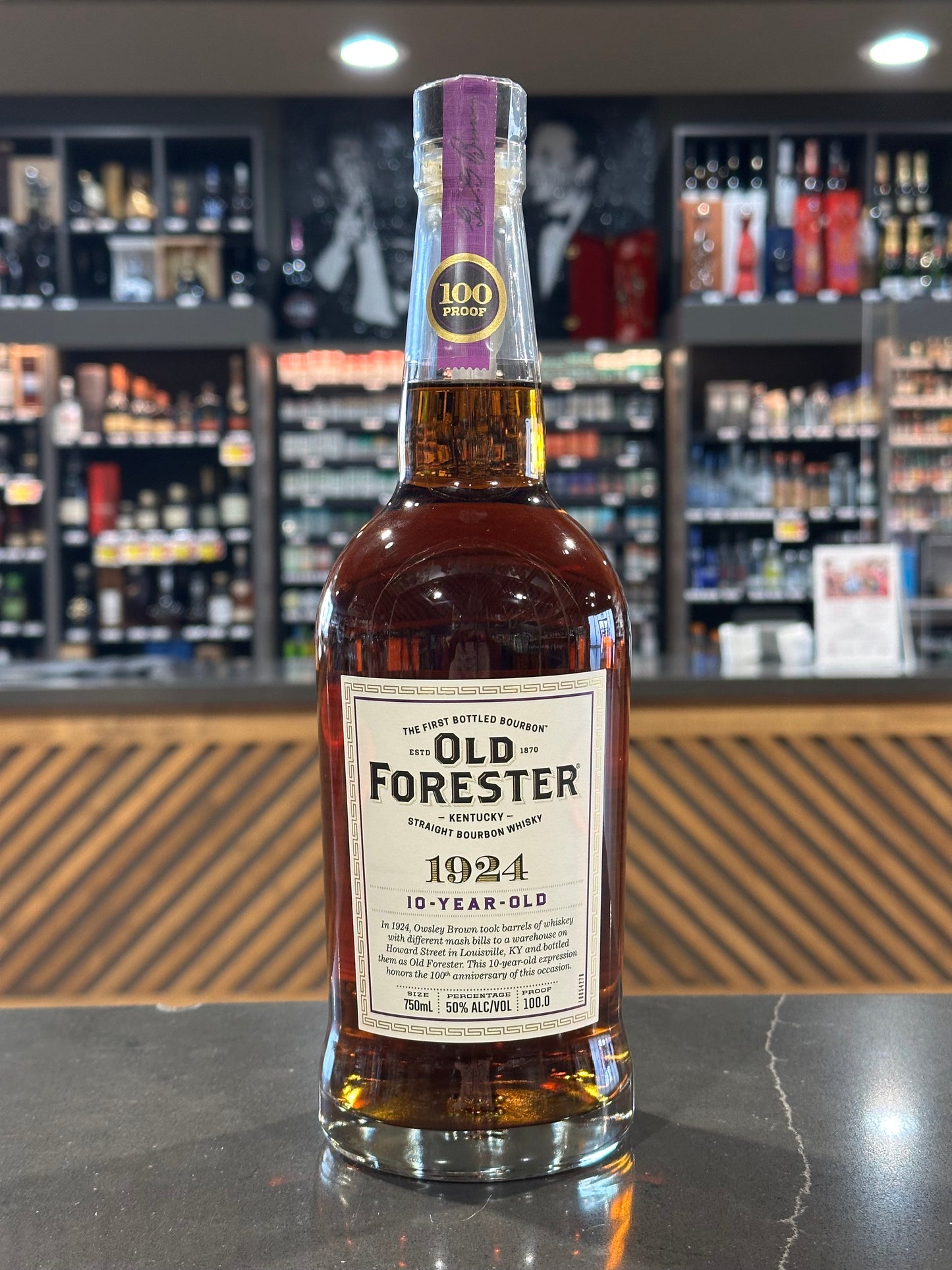 Old Forester 1924 Kentucky Straight Bourbon Whiskey 10 Year