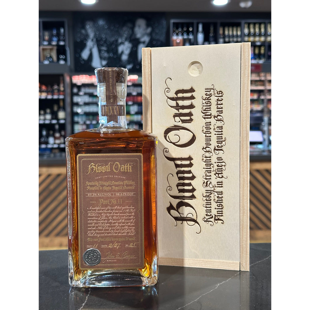 Blood Oath No. 11 Kentucky Straight Bourbon Whiskey Finished in Aneja Barrels