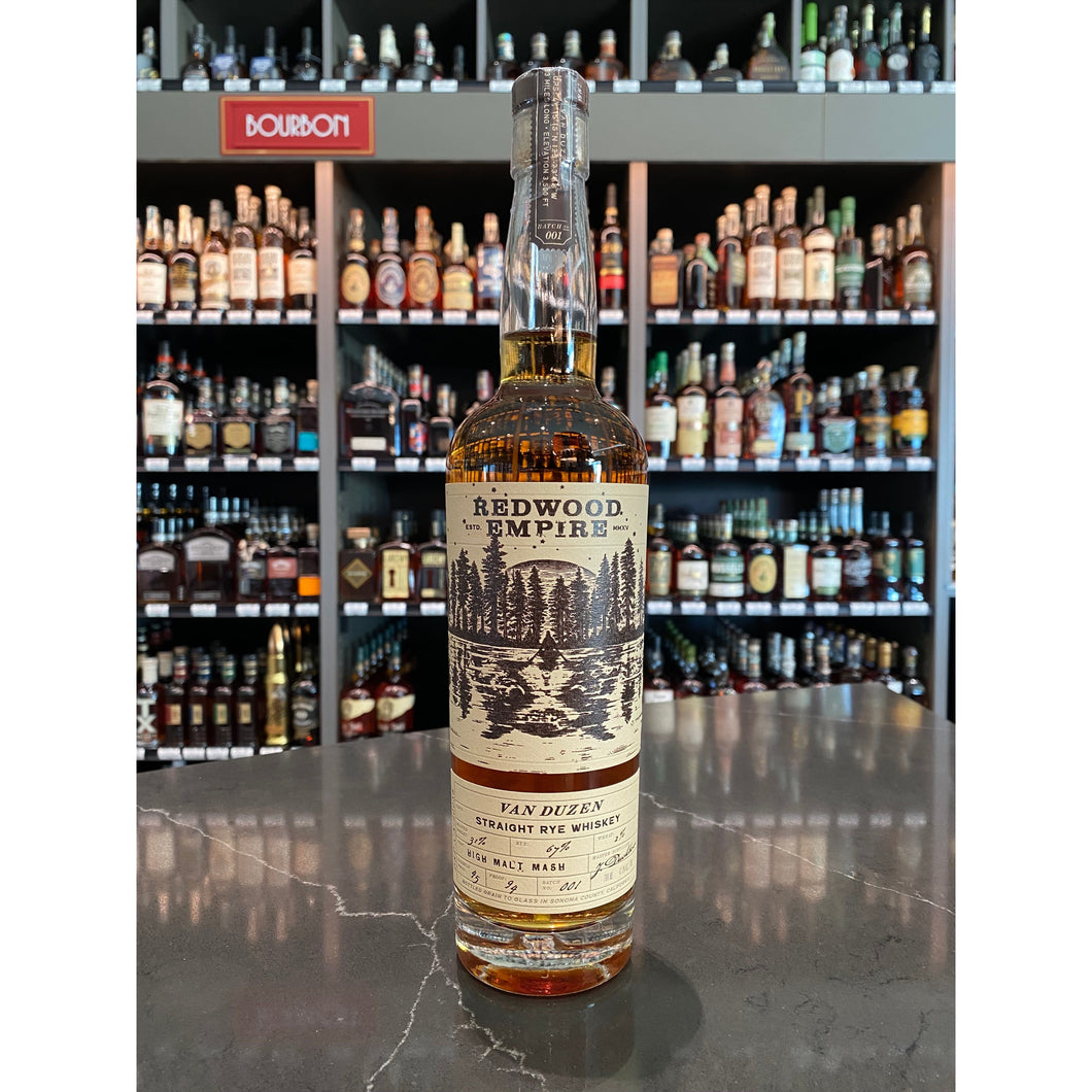 REDWOOD EMPIRE | VAN DUZEN | STRAIGHT RYE WHISKEY