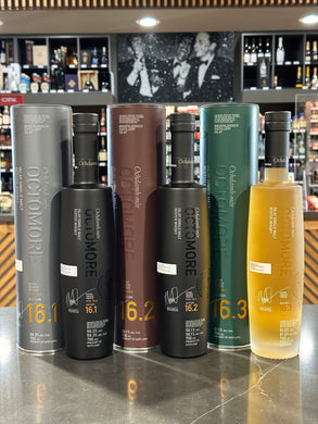 Octomore 16 Series 3-Pack (16.1, 16.2, 16.3) Islay Single Malt Scotch Whisky