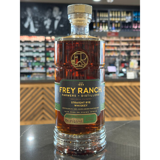 Frey Ranch Single Barrel Liquor Lineup Store Pick Straight Rye Whiskey