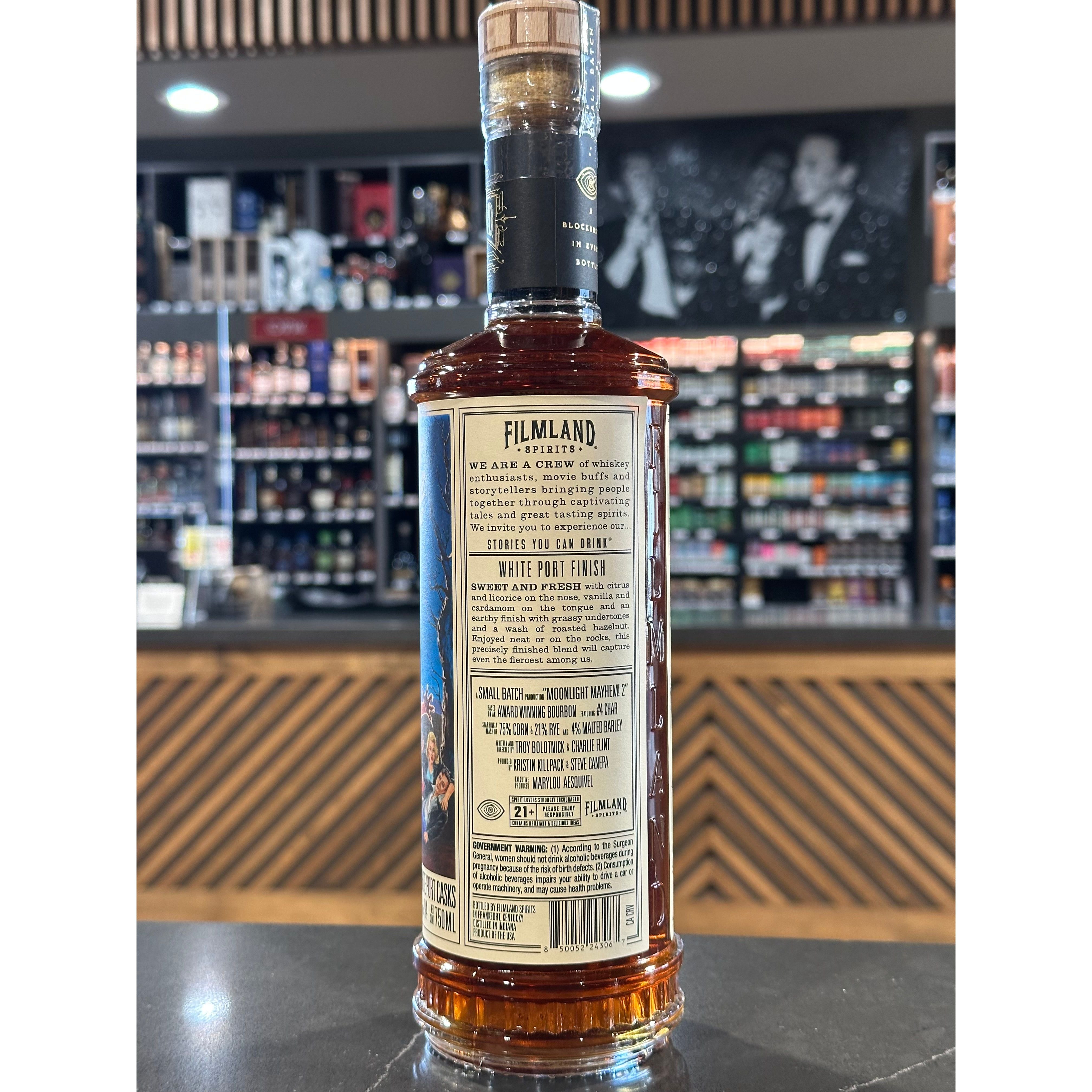 Filmland Moonlight Mayhem 2 The White Port Wolf Straight Bourbon