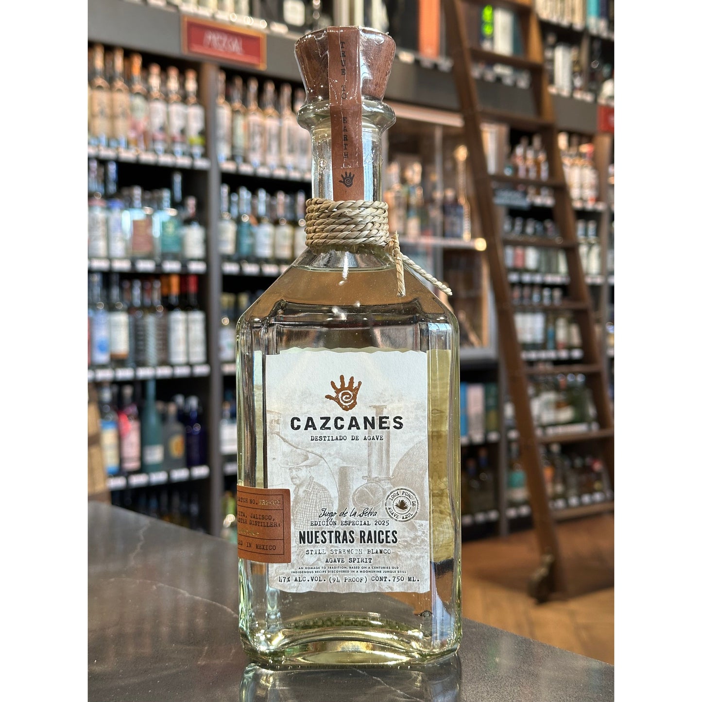 Cazcanes Nuestras Raices Still Strength Blanco Agave Spirit