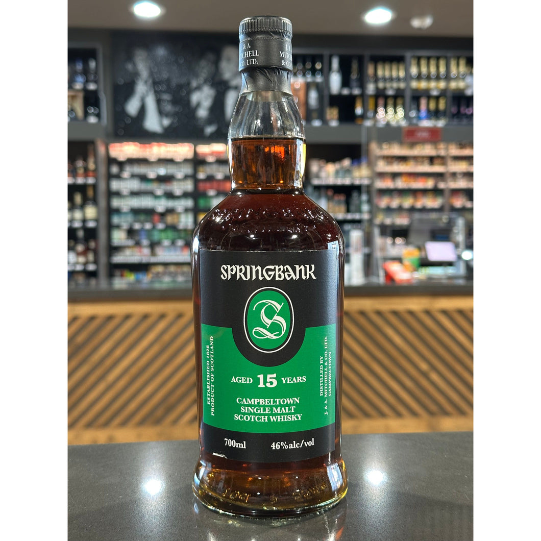 Springbank Aged 15 Years Campbeltown Single Malt Scotch Whisky