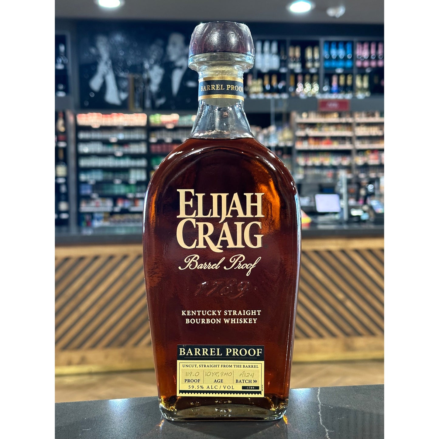 BF ELIJAH CRAIG STRAIGHT BOURBON | BATCH A124 | BARREL STRENGTH