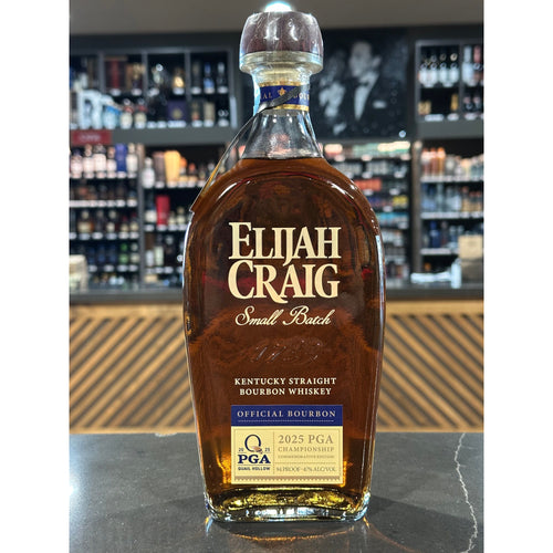 Elijah Craig Small Batch Kentucky Straight Bourbon Whiskey 2025 PGA Championship Edition