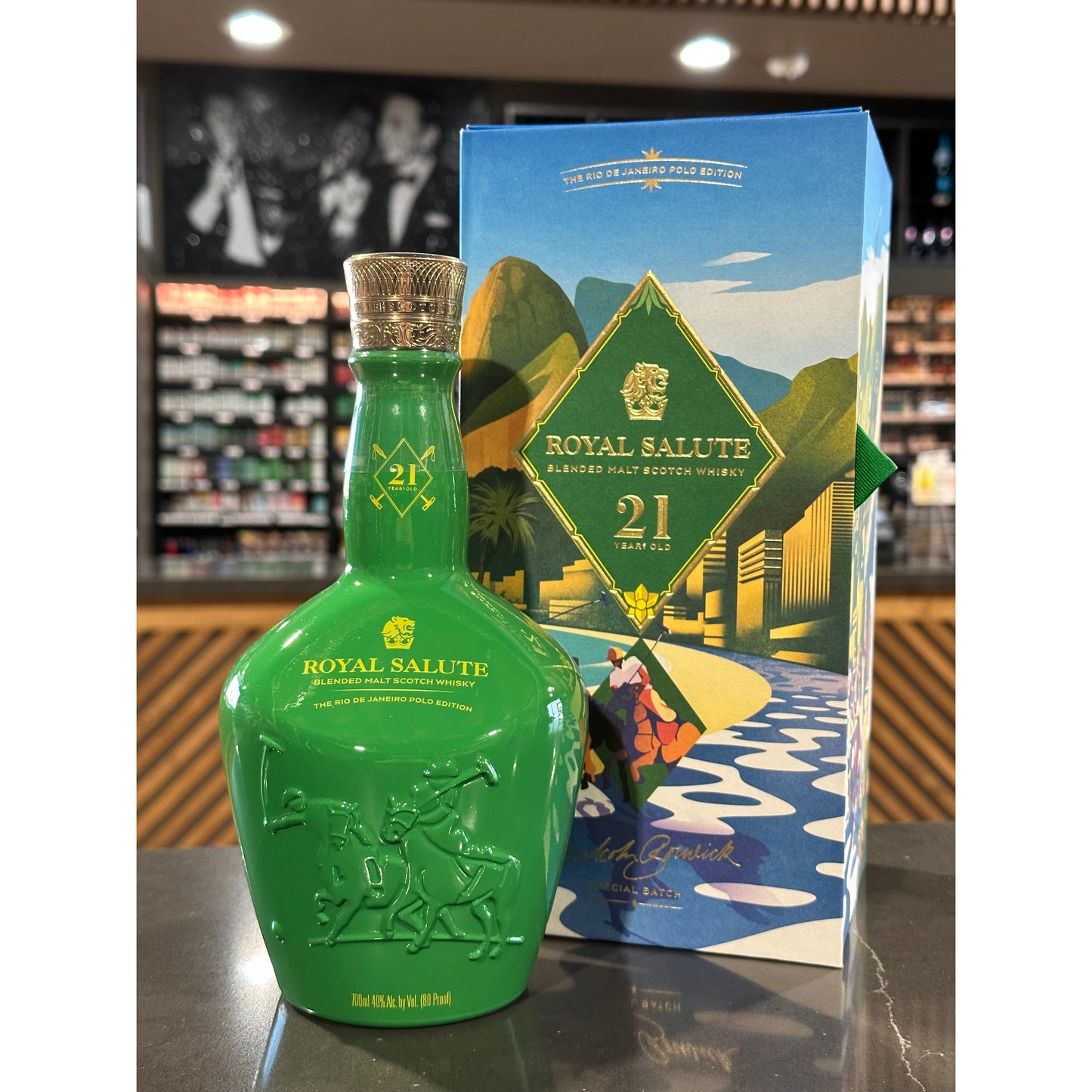 Royal Salute Scotch Whisky 21 Years Rio de Janeiro Polo Edition