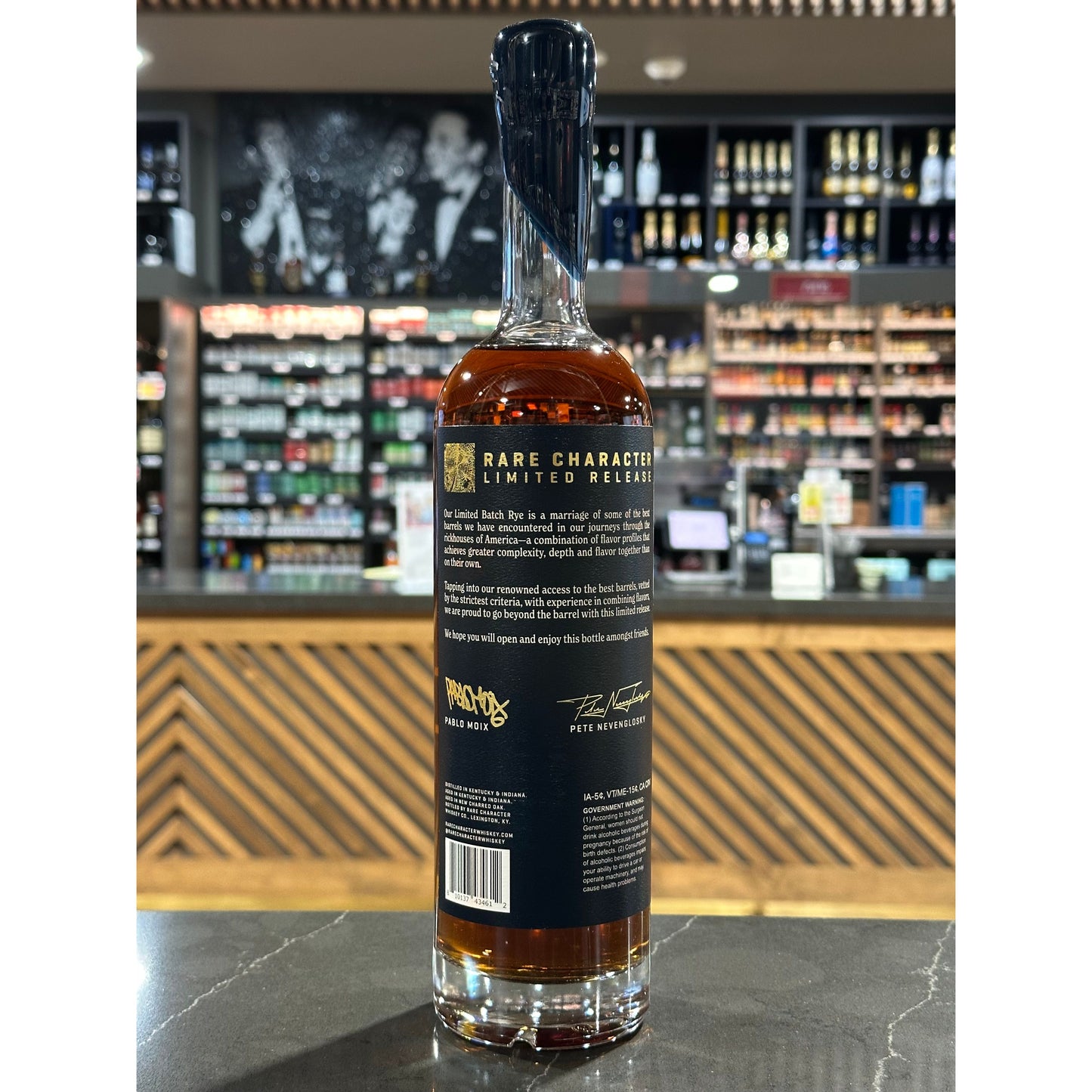 Rare Character Limited Release Batch No 6 Straight Rye Whiskey