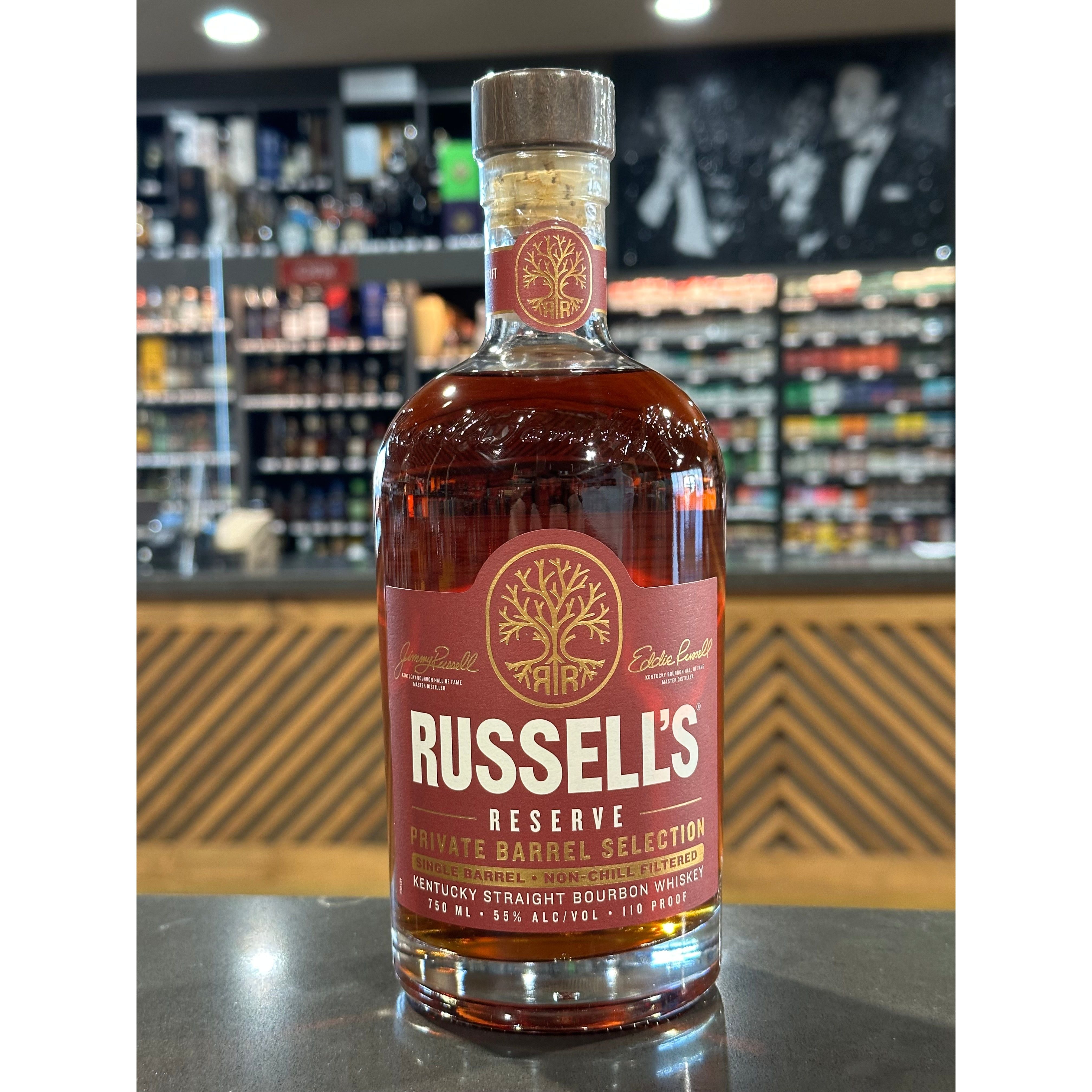 新品　Russell's Reserve Single Barrel 750ml Russell's Reserve Single Barrel Bourbon | ReserveBar