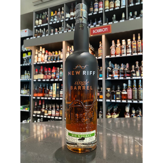 New Riff Single Barrel Barrel Proof Straight Rye Whiskey