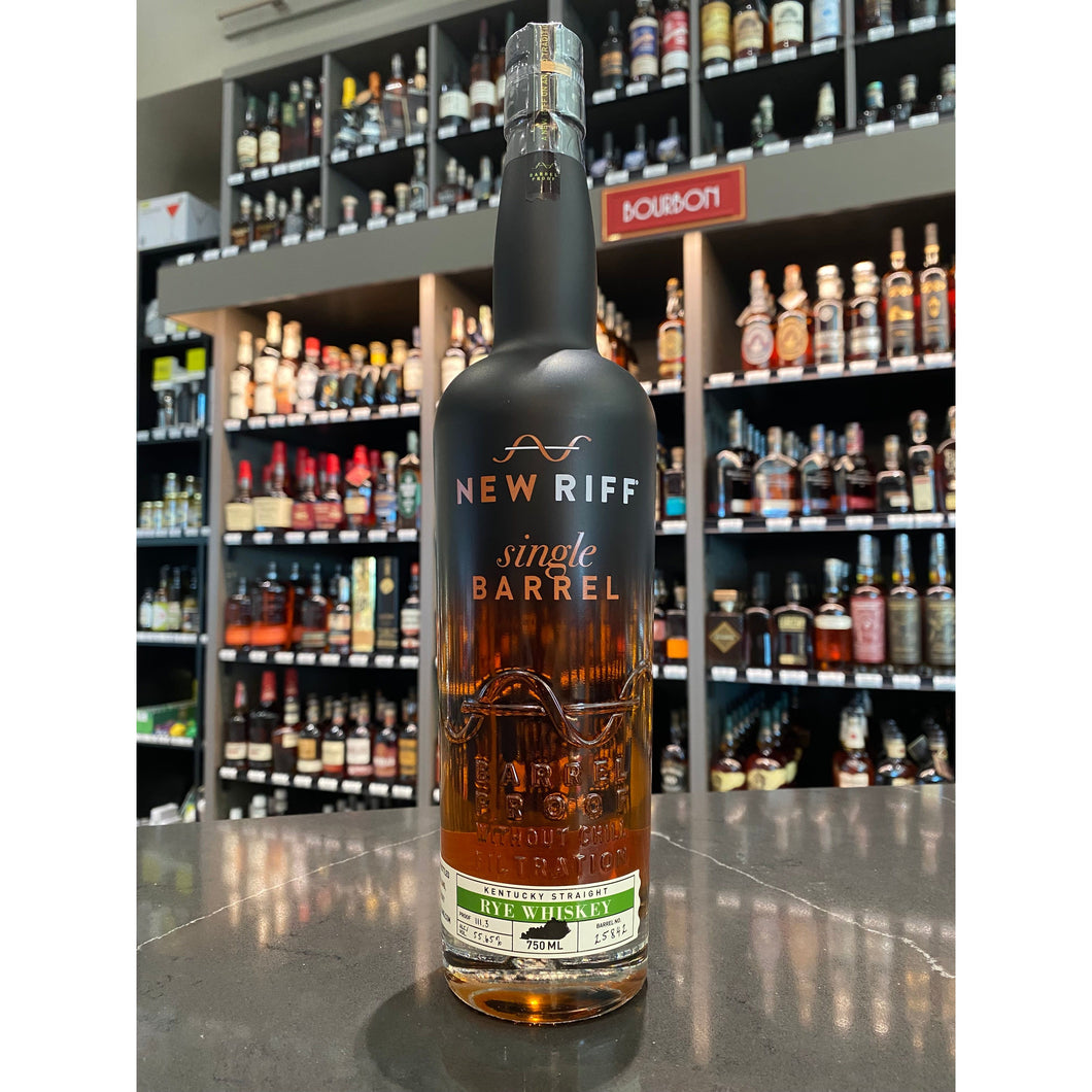 New Riff Single Barrel Barrel Proof Straight Rye Whiskey