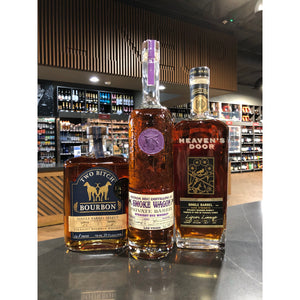 Smoke Wagon | Barrel Proof Rye Private Barrel | 3-Pack Bundle