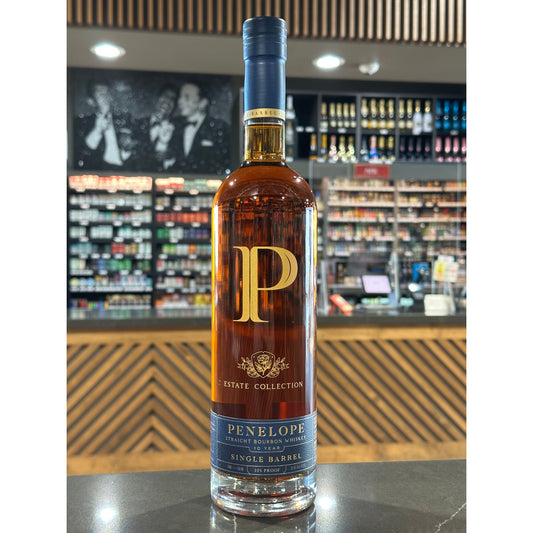 Penelope Estate Collection Aged 10 Years Straight Bourbon Whiskey Single Barrel