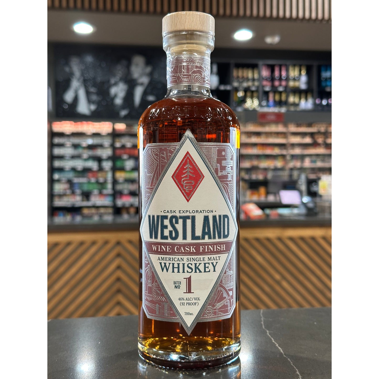 Westland Wine Cask Finished American Single Malt Whiskey Cask No. 1