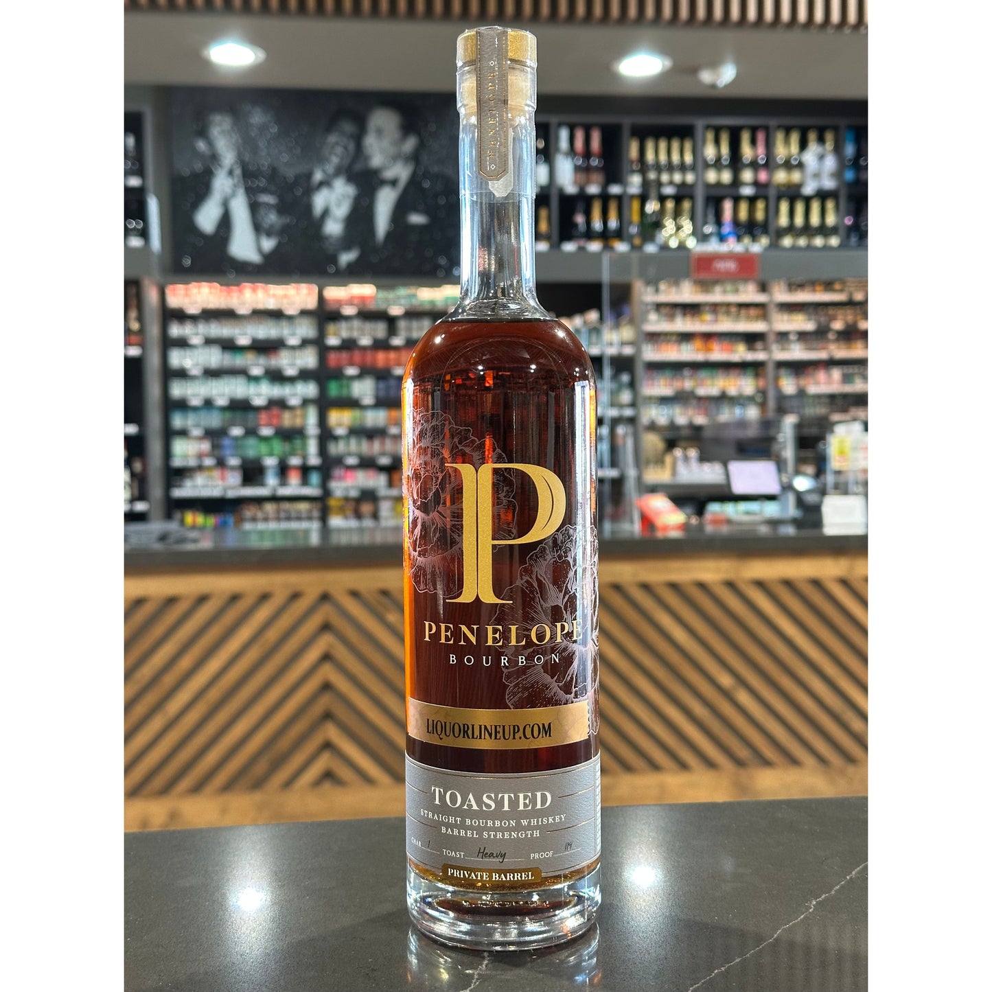 Penelope Toasted Bourbon Liquor Lineup Private Barrel Selection