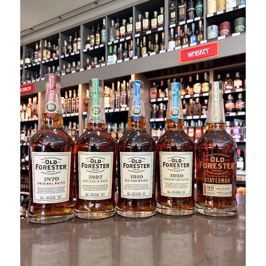 Old Forester Whiskey Row 5-Pack Bundle Sale