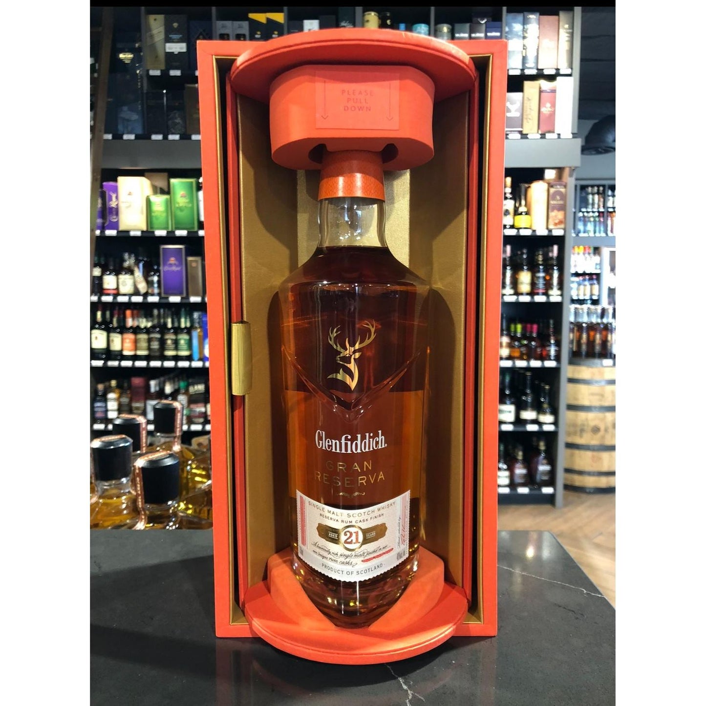 BF The  Glenfiddich Gran Reserva Single Malt Scotch Whisky Aged 21 Years