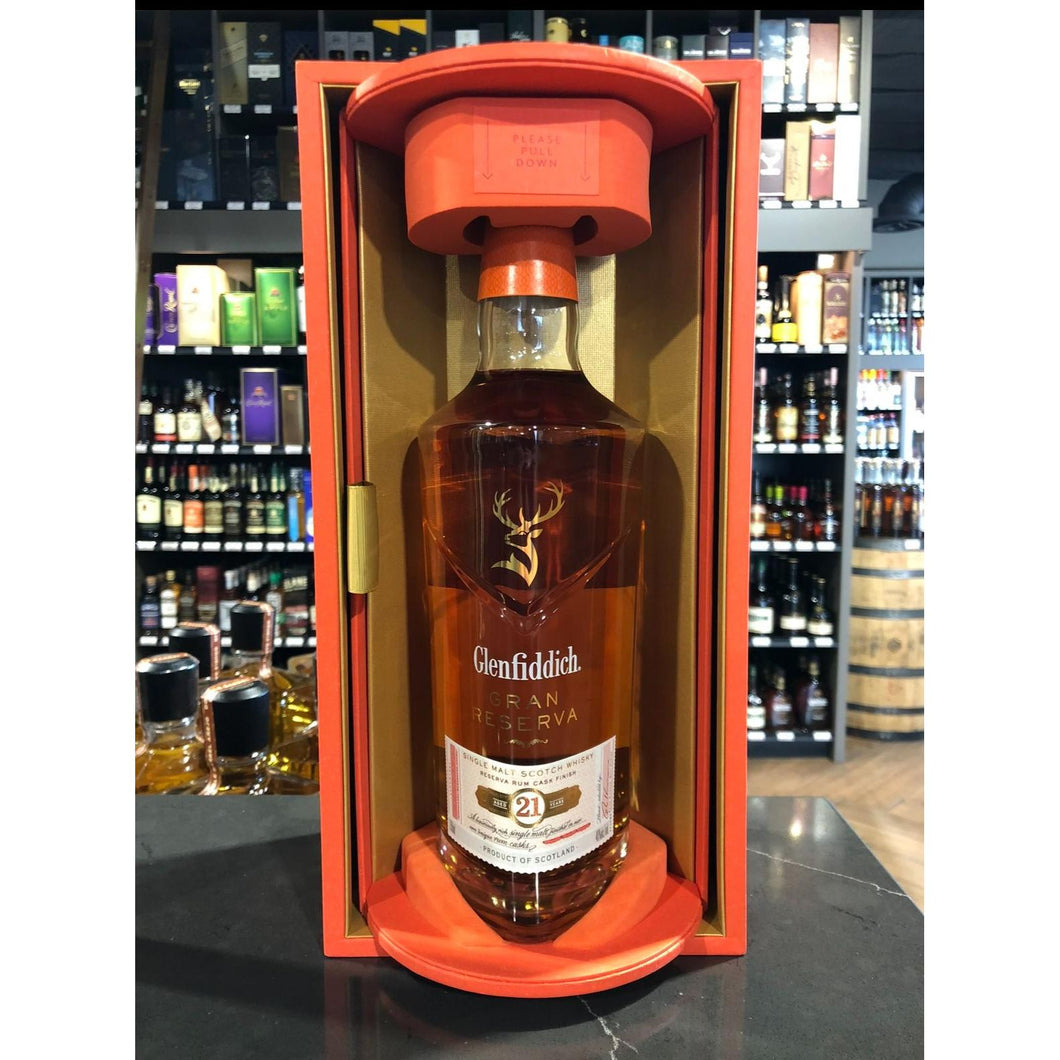 BF The  Glenfiddich Gran Reserva Single Malt Scotch Whisky Aged 21 Years