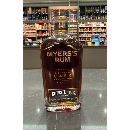 MYERS’S RUM finished in George T. Stagg Barrels