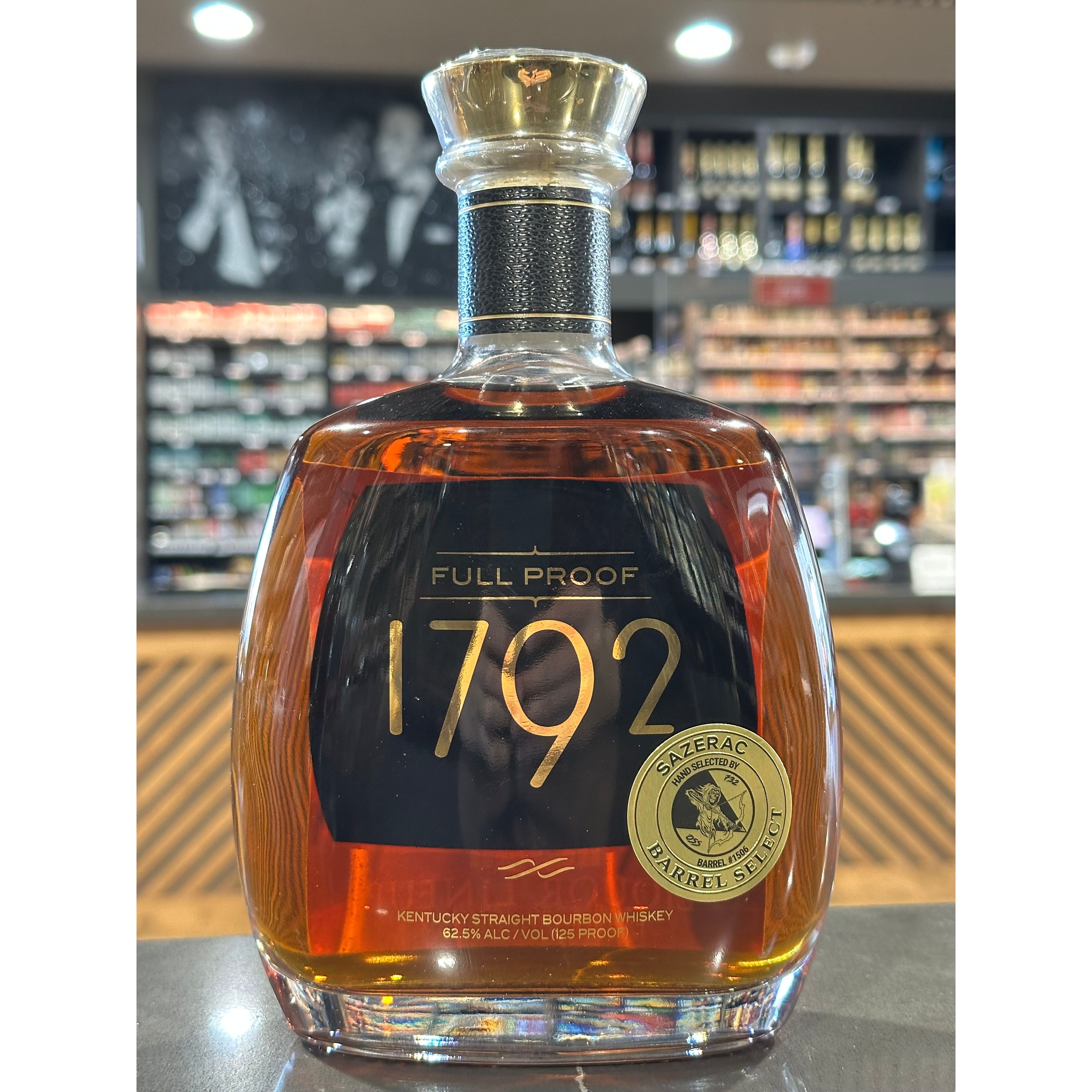 1792 Full Proof Collaboration Private Barrel Kentucky Straight Bourbon ...