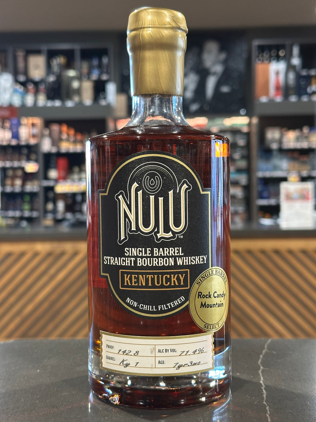 Nulu Kentucky Straight Bourbon Whiskey Single Barrel Hazmat (Rock Mountain Candy)