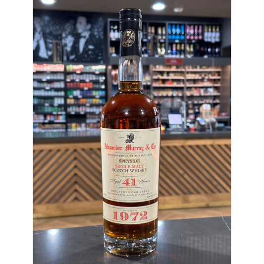Alexander Murray 1972 Speyside 41 Year Old Single Malt Scotch Whisky