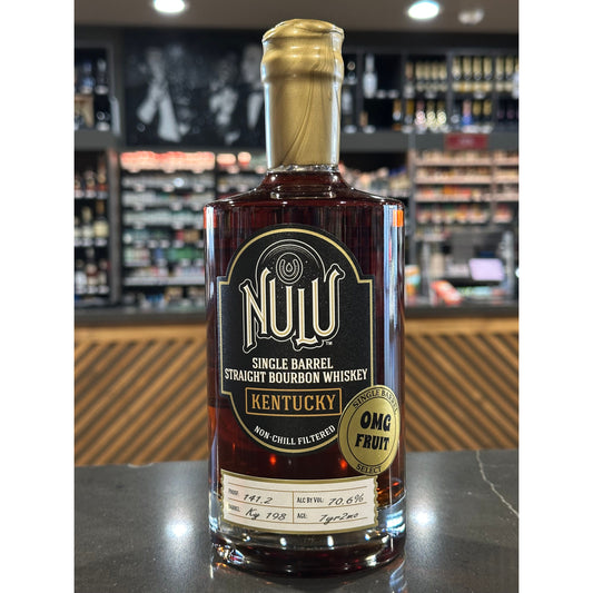 Nulu OMG Fruit Hazmat Single Barrel Kentucky Straight Bourbon Whiskey