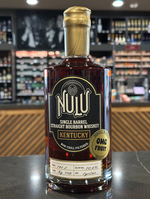 Nulu OMG Fruit Hazmat Single Barrel Kentucky Straight Bourbon Whiskey