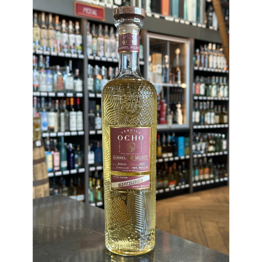 Tequila Ocho Anejo Aged in Old Fitzgerald Casks