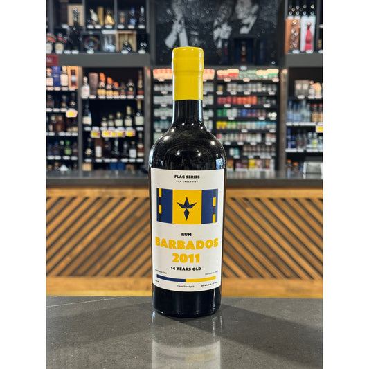 Flag Series Barbados 2011 Aged 14 Years Single Blended Rum – Cask Strength – 700mL