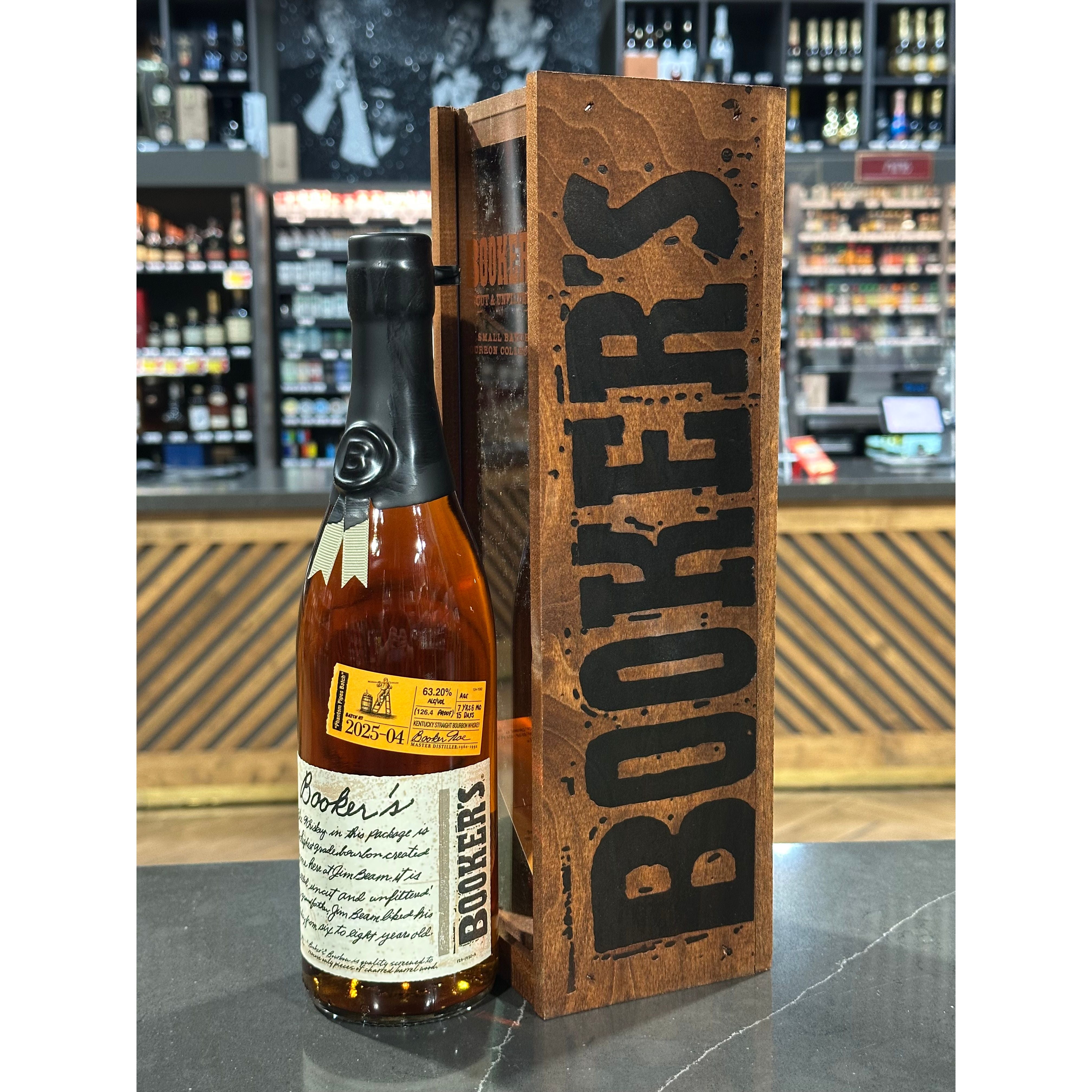 Booker's Kentucky Straight Bourbon Whiskey Phantom Pipes Batch
