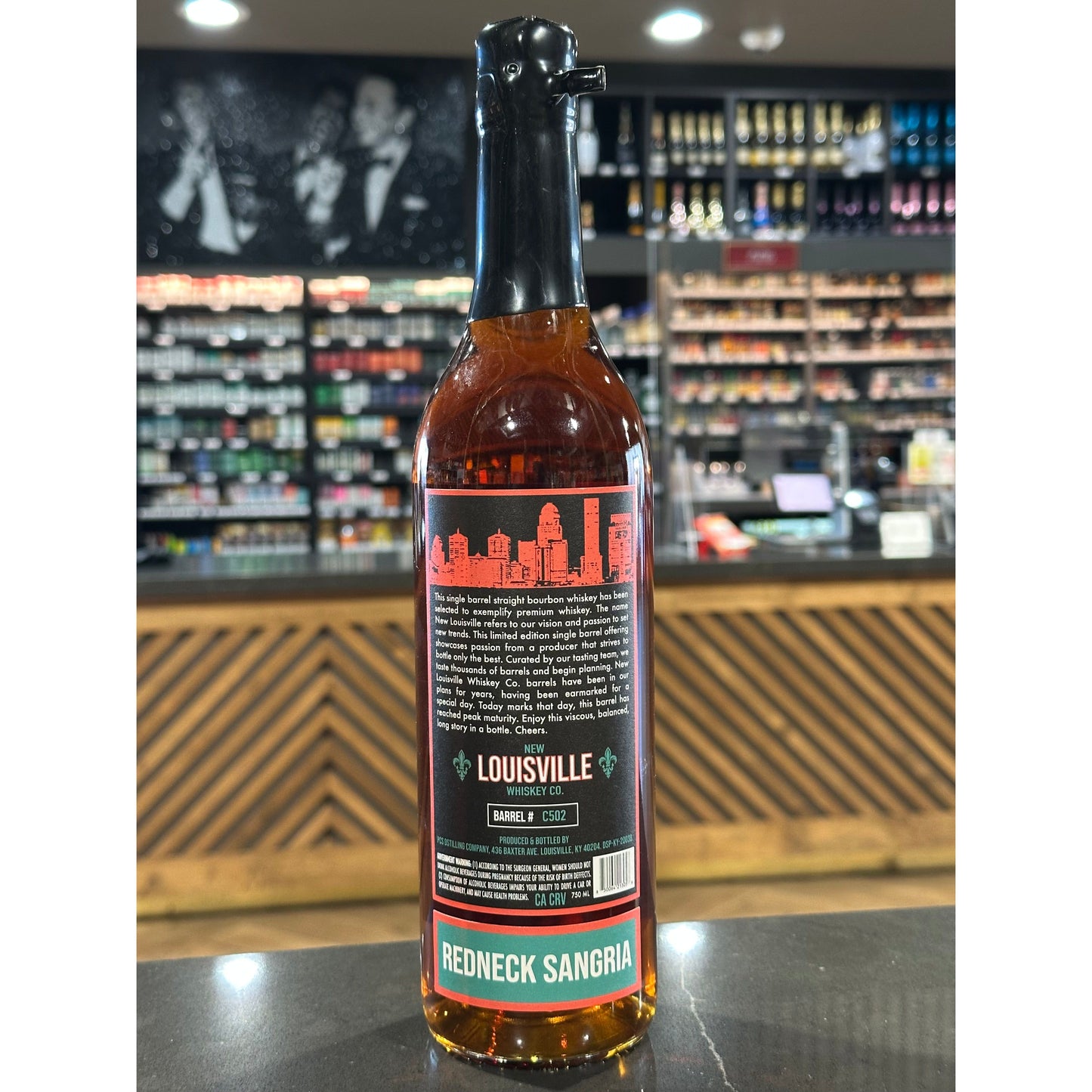 New Louisville Whiskey Company 8 Year Aged Straight Bourbon